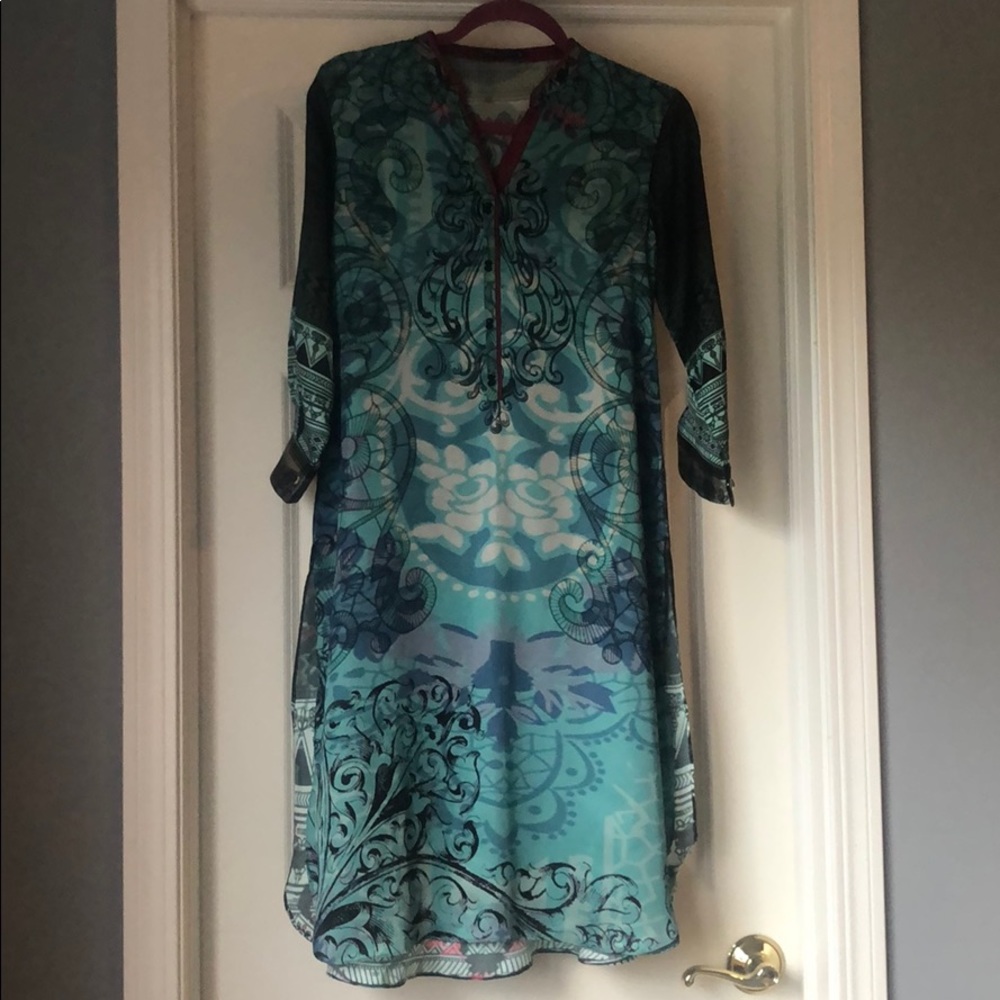 Limelight Size S Silk Kameez Pakistani